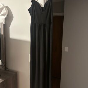 Elegant Black Jumpsuit Dress